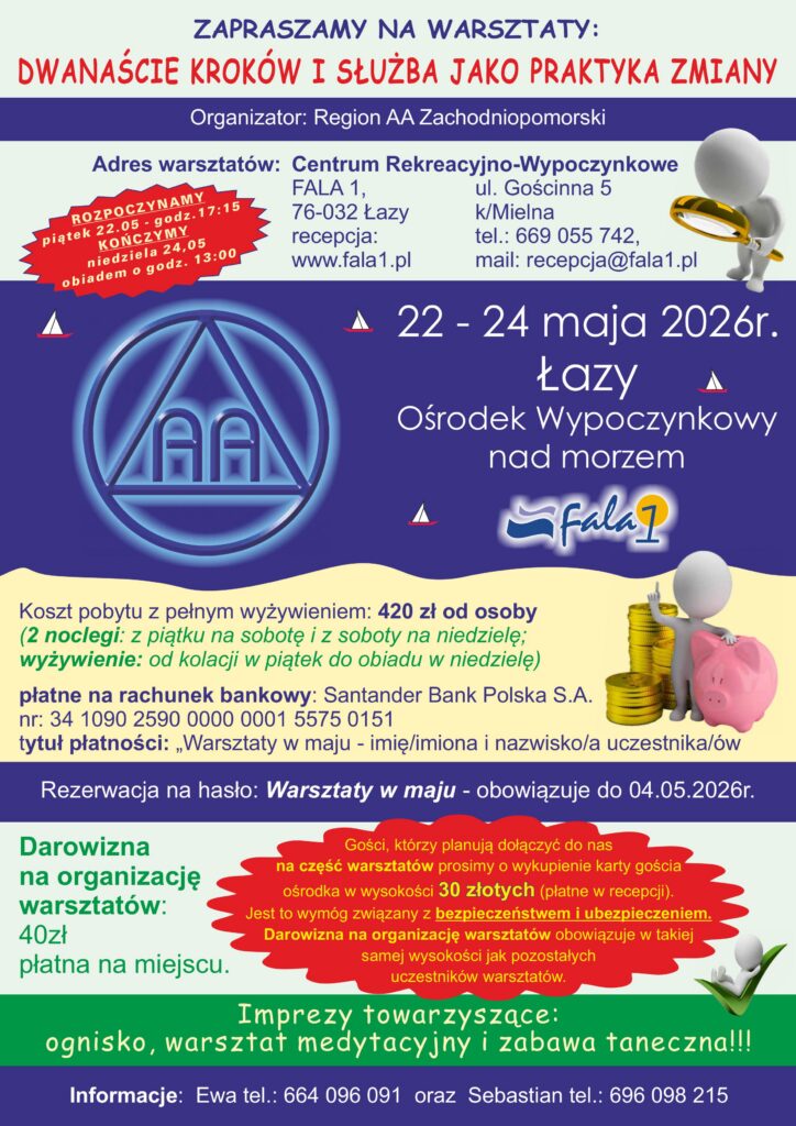 Warsztaty AA Łazy 2026